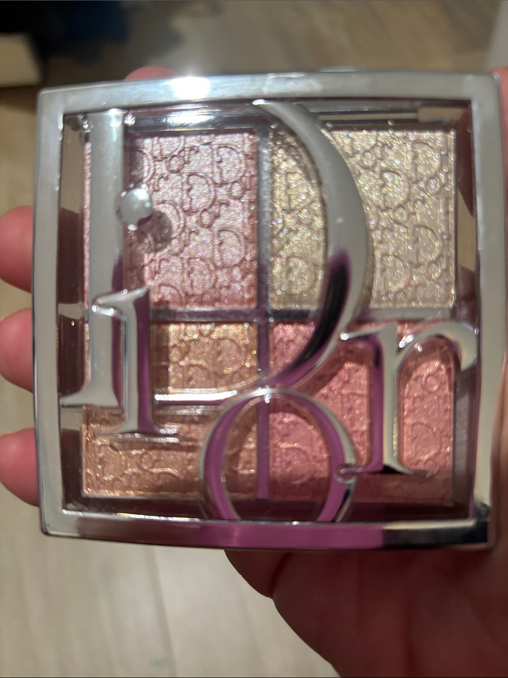Dior 4 Color maximizer blush Palette - Pearly peach glow 003